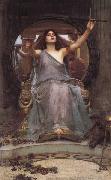 John William Waterhouse Circe Offering the  Cup to Odysseus Germany oil painting artist